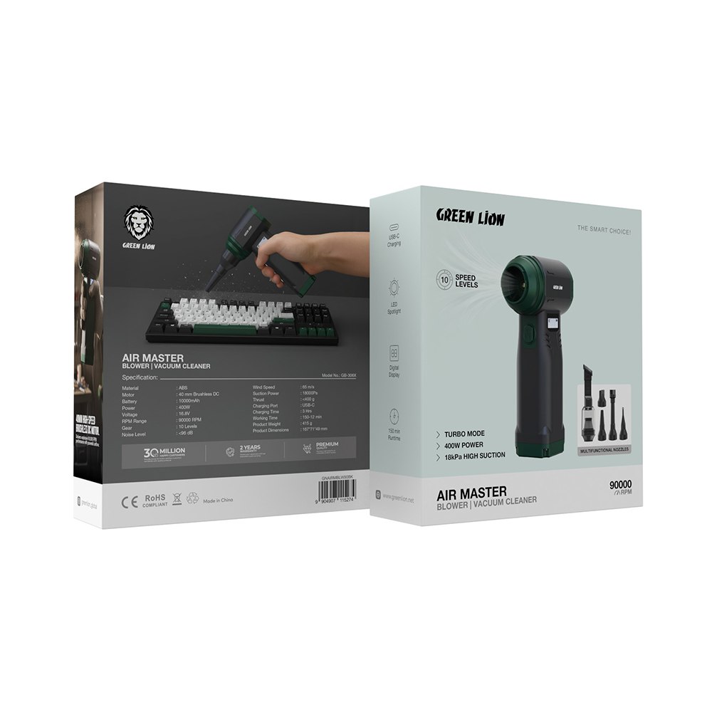 جت فن گرین مدل AIR MASTER
