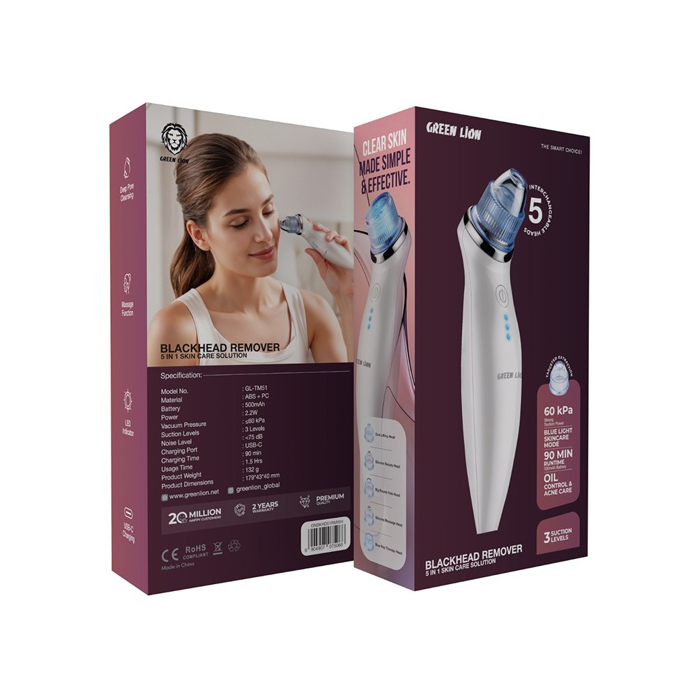 دستگاه میکرودرم صورت گرین لاین مدل Blackhead Remover   5